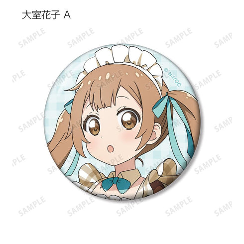 『大室家』アニメ描き下ろし メイド衣装ver. トレーディング缶バッジ(単位/BOX)【202505再販】